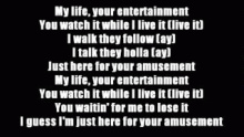 My Life Your Entertainment – Justin Timberlake –  – 