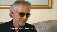 Смотреть клип Maske & Andrea Bocelli Interview - Andrea Bocelli