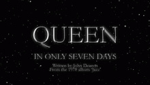 Смотреть клип In Only Seven Days - Queen