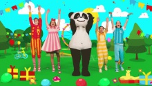 Parabéns - Panda e Os Caricas