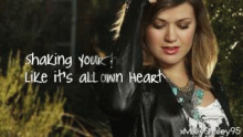 Смотреть клип Breaking Your Own Heart - Келли Кларксон (Kelly Brianne Clarkson)