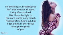 Смотреть клип Ghost Of You - Selena Gomez